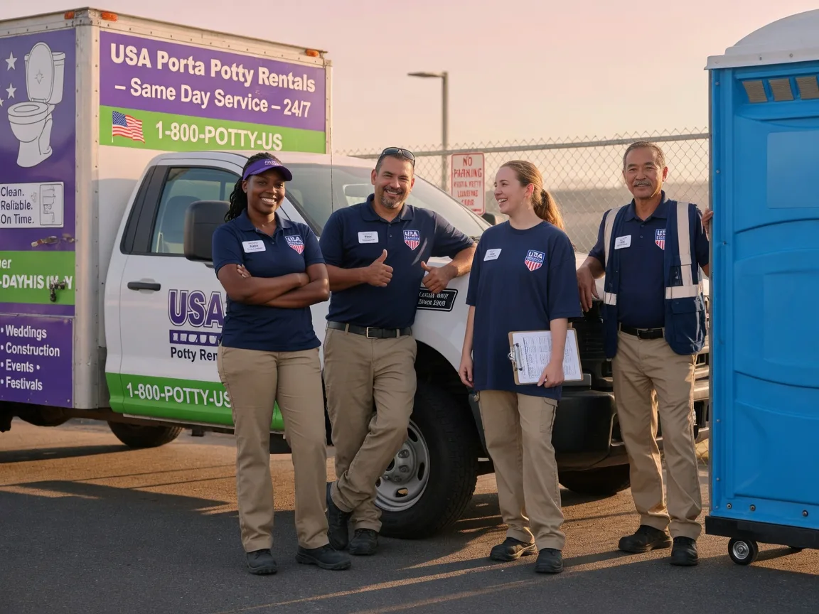 Porta Potty Rental company in Farmer, OH